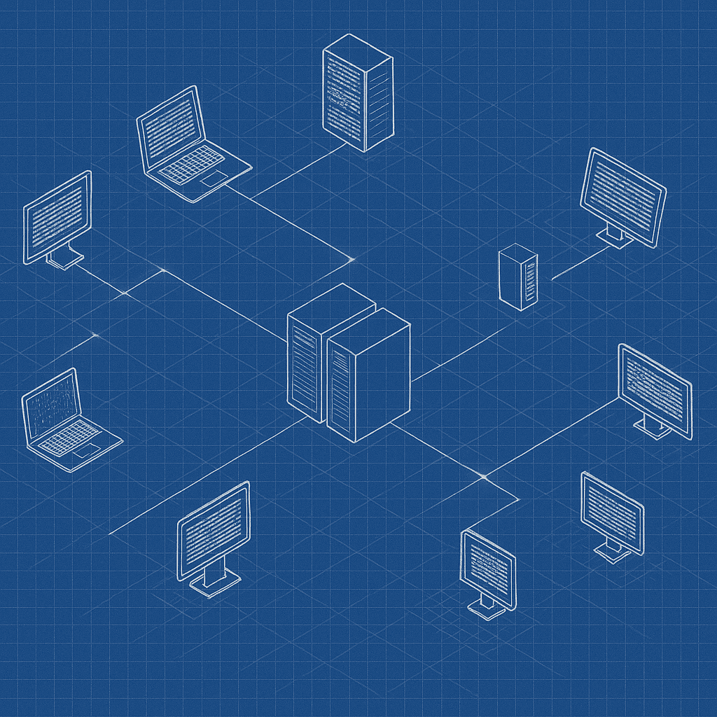 Network illustration for leowe.com